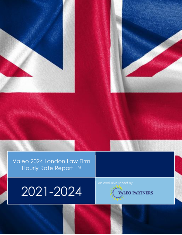 Valeo 2024 London Law Firm Hourly Rate Report