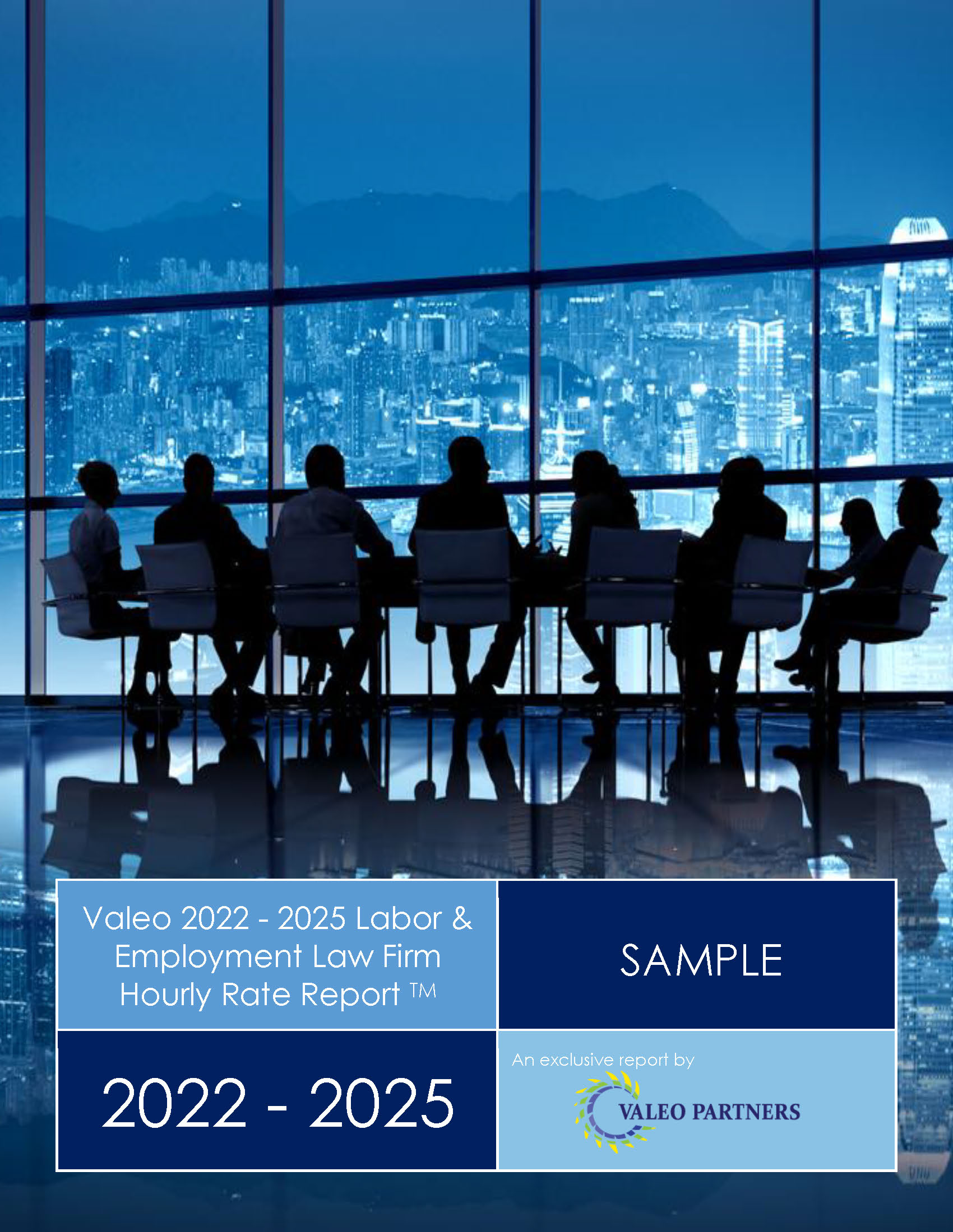 Valeo 2022 - 2025 Labor & Employment Law Firm Hourly Rate Report - SAMPLE