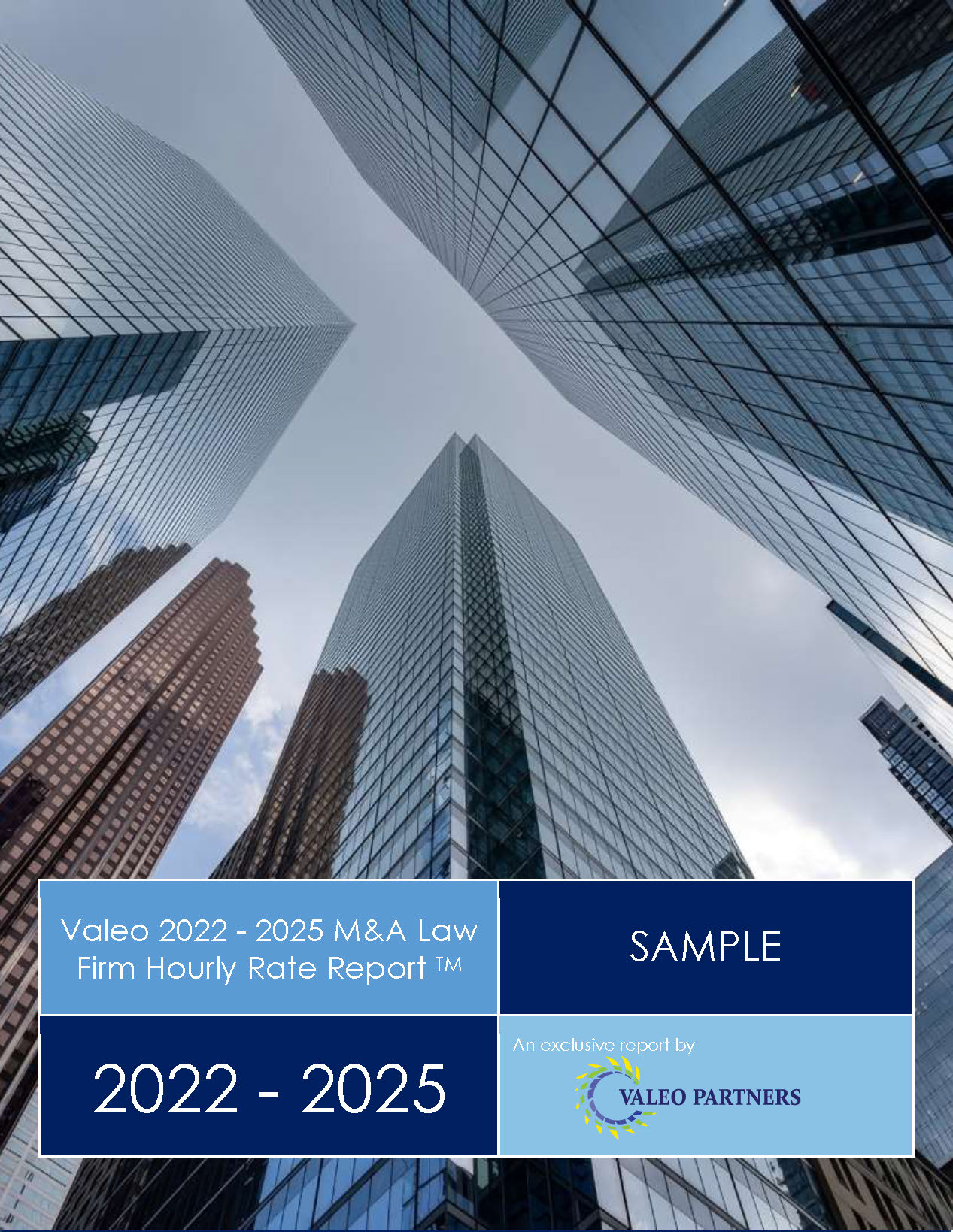 Valeo 2022 - 2025 M&A Law Firm Hourly Rate Report - SAMPLE