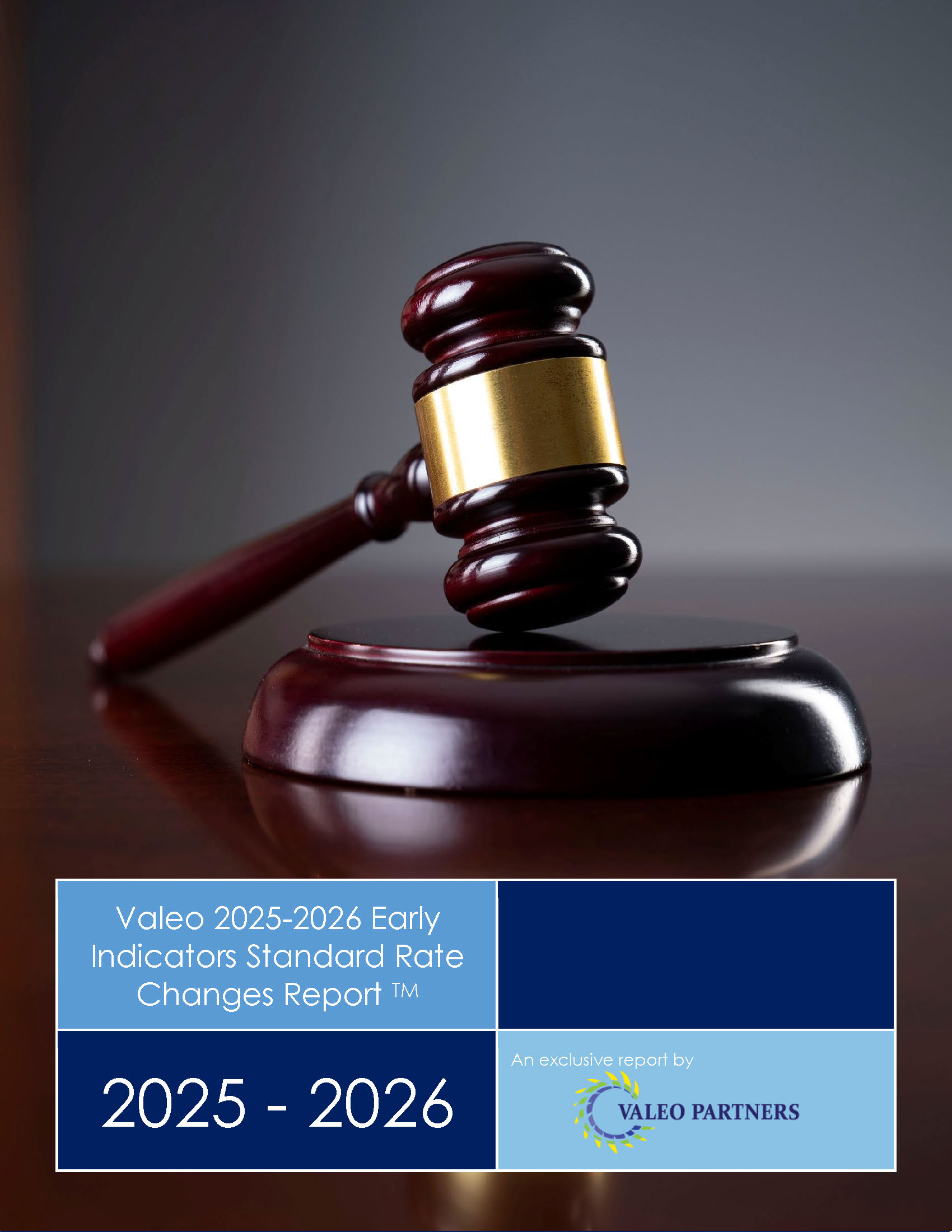 Valeo 2025-2026 Early Indicators Standard Rate Changes Report - SAMPLE